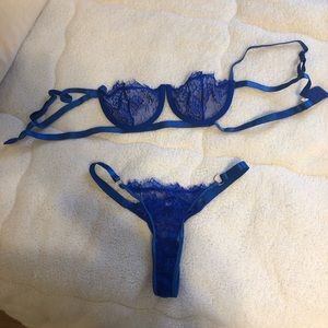 Royal Blue Intimates Set